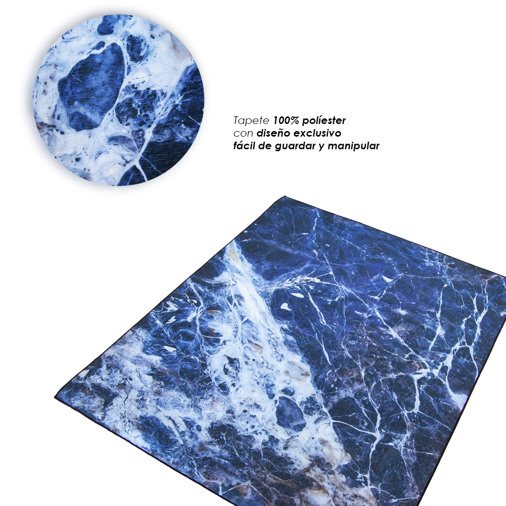Tapete nórdico 2 x 1.60 m (Mármol imperial)