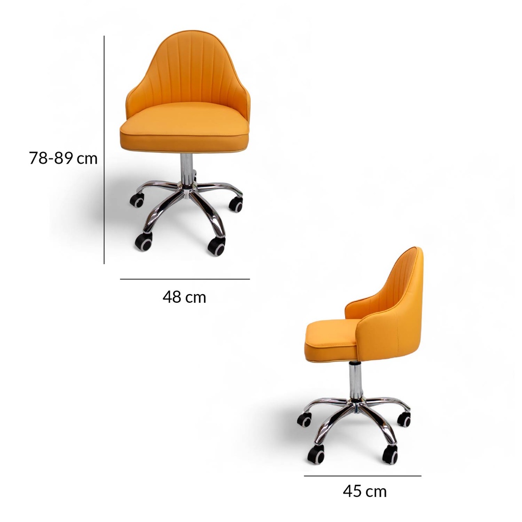 Silla para oficina Tokio Naranja