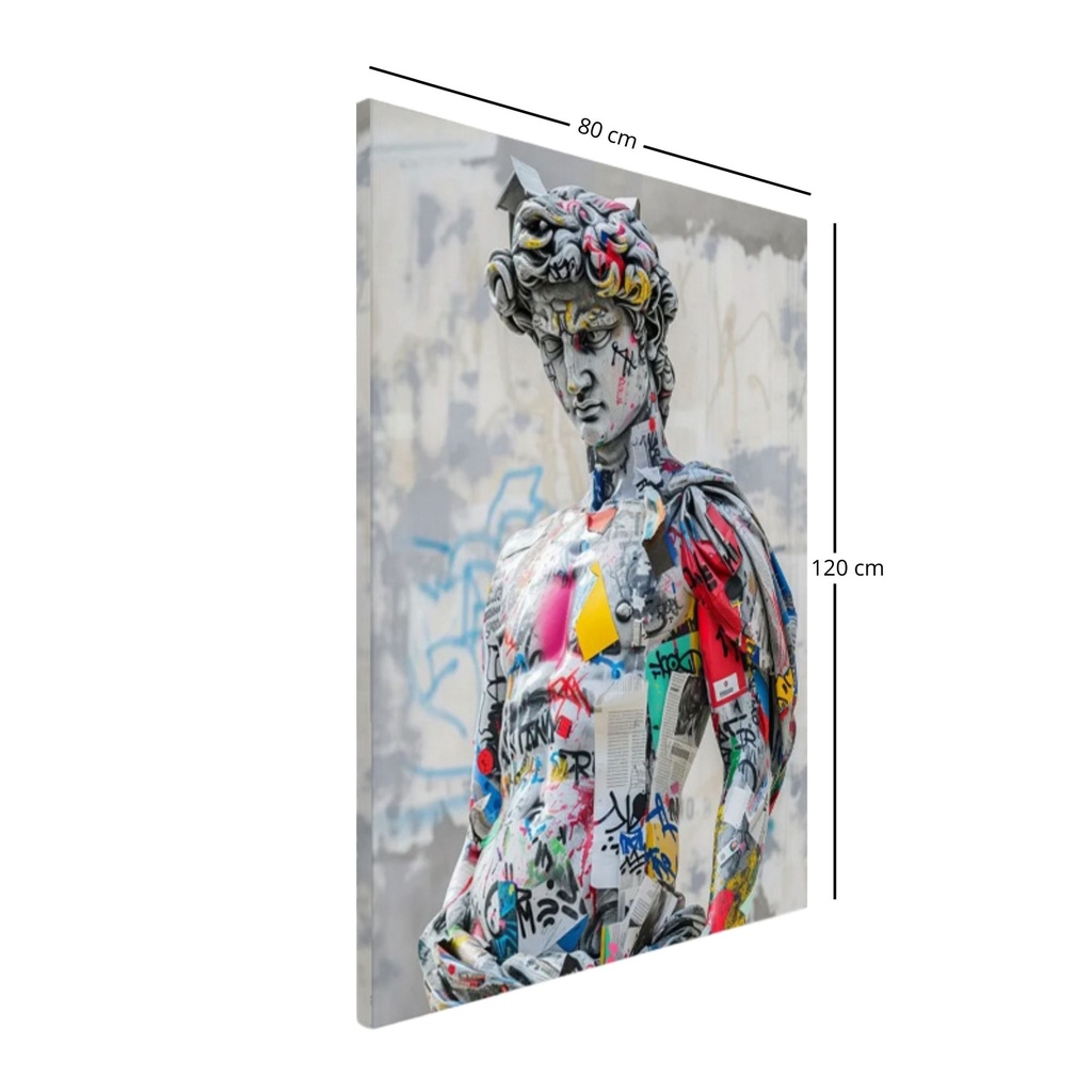 Cuadro decorativo 80x120 CDT-David 