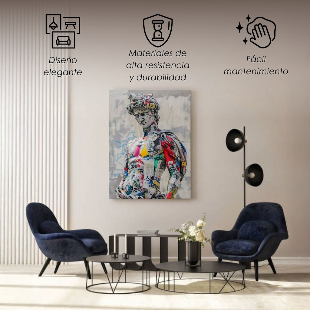 Cuadro decorativo 80x120 CDT-David 