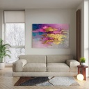 Cuadro decorativo 80x120 CDT-abstracto Rosa