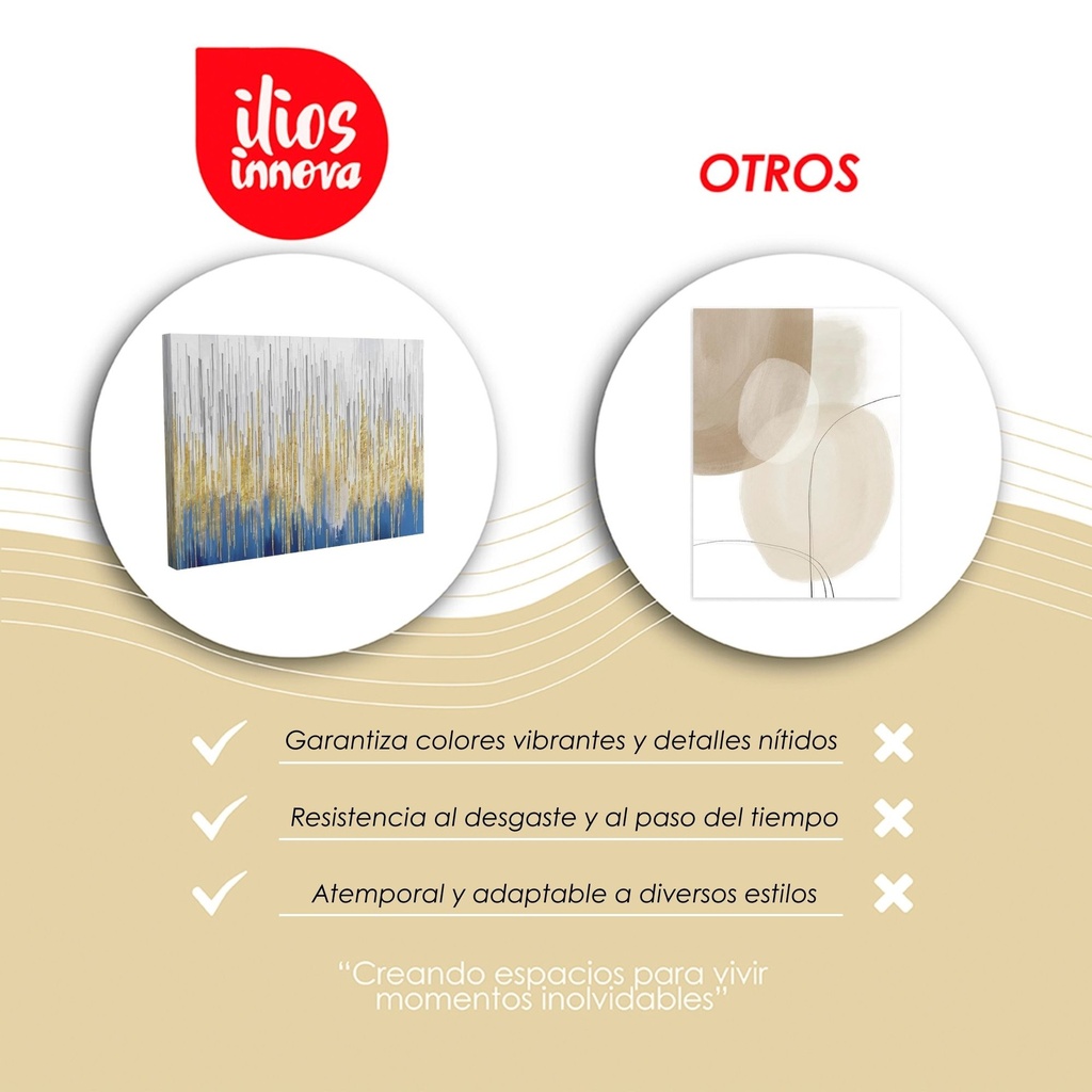 Cuadro decorativo 80x120 CDT-Líneas