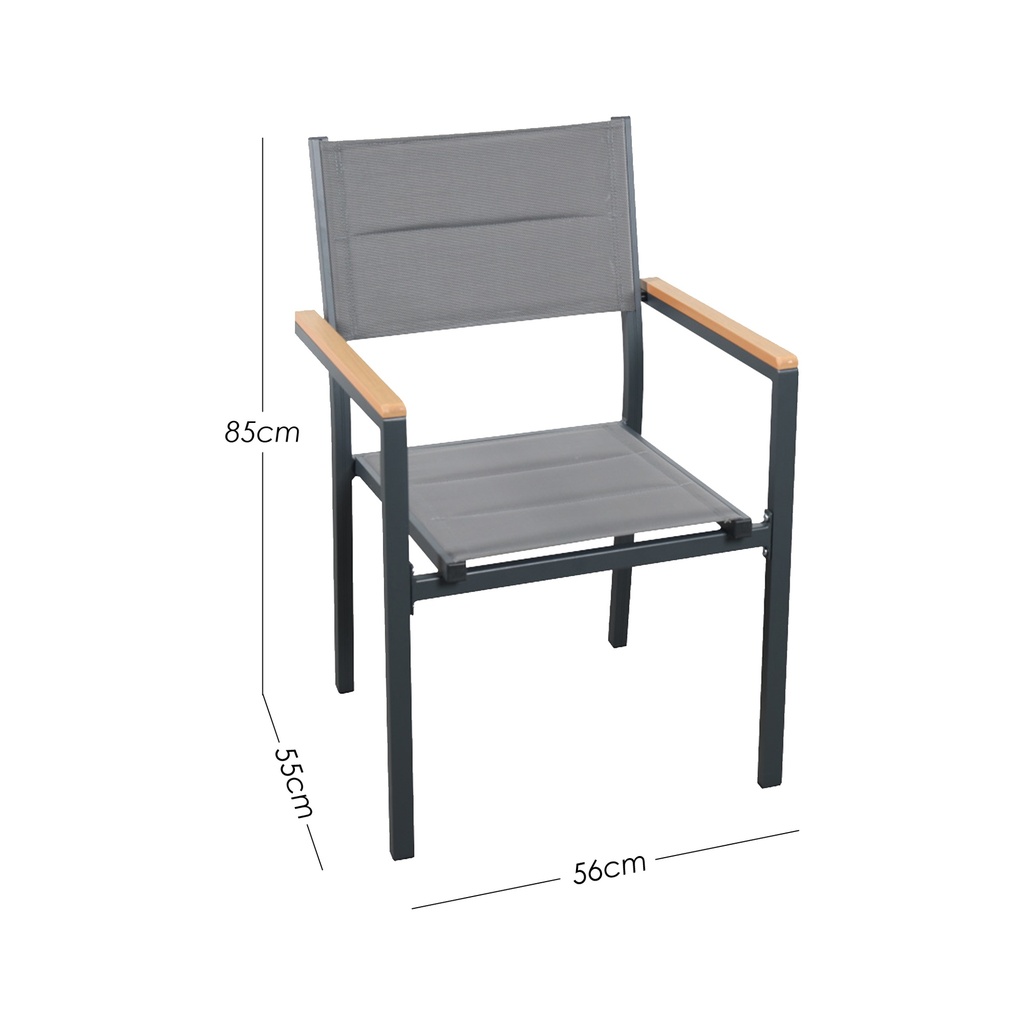 2 Sillas para comedor de exterior