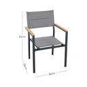 2 Sillas para comedor de exterior