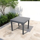 Mesa para comedor expandible color gris