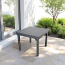 Mesa para comedor expandible color gris