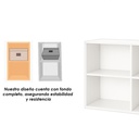 Librero 8 cubos Blanco
