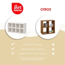 Librero 8 cubos Blanco