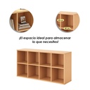 Librero 8 cubos Maple