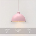 Lámpara colgante 117B rosa