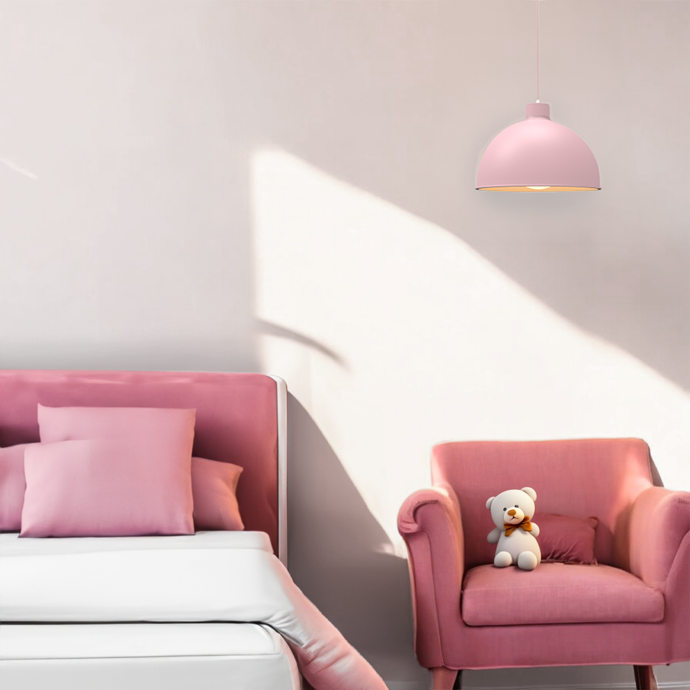 Lámpara colgante 117B rosa
