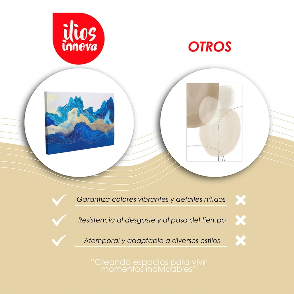 Cuadro decorativo 80x120 CDT-Marea