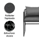 2 Sillas acojinadas de exterior