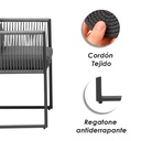 2 Sillas acojinadas de exterior