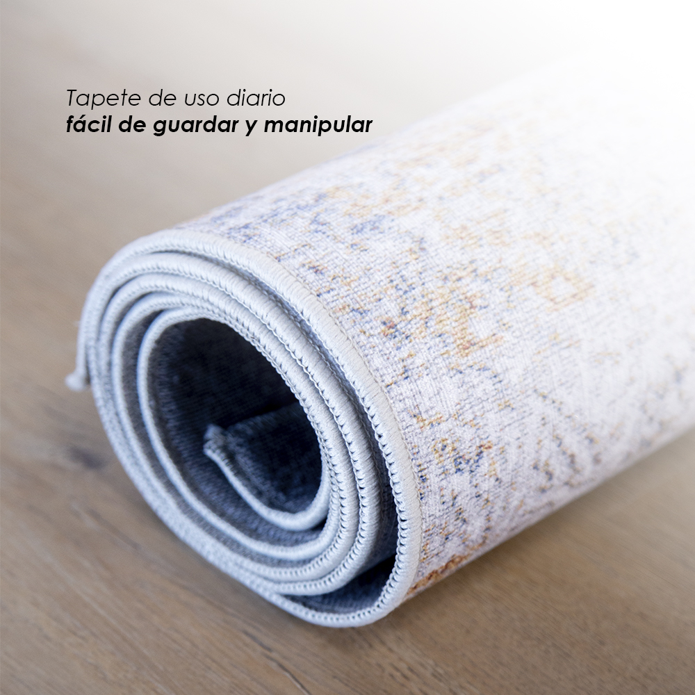 Tapete nórdico 2 x 1.60 m (Ópalo Azul)