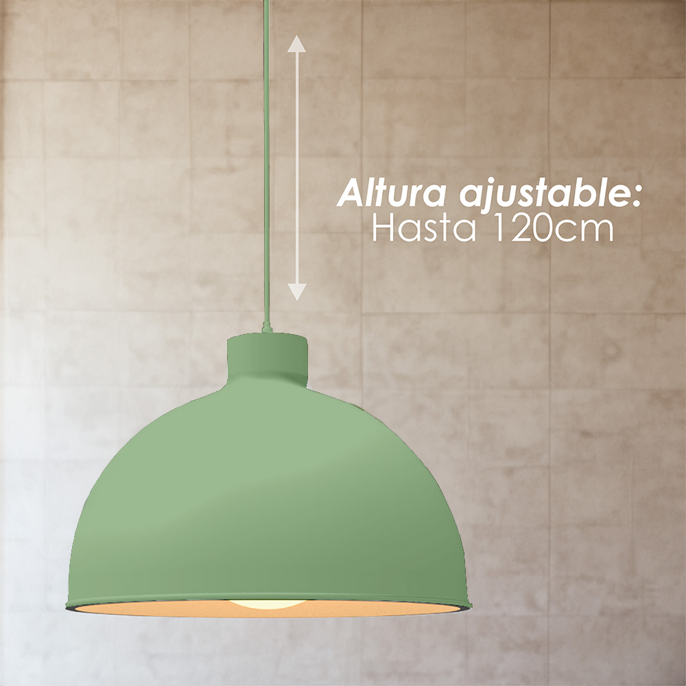 Lámpara colgante 117B verde