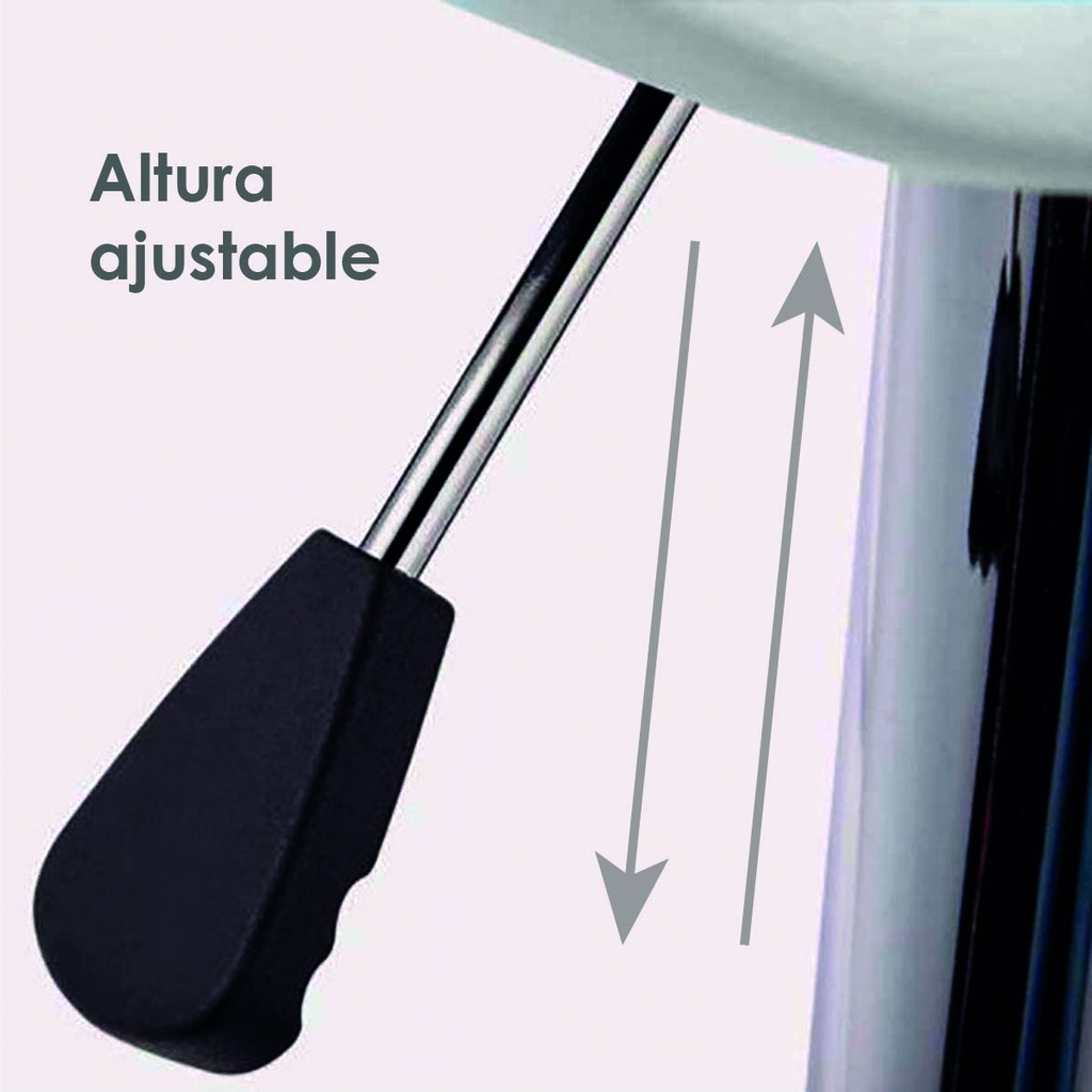 Silla para oficina con respaldo geométrico Crema