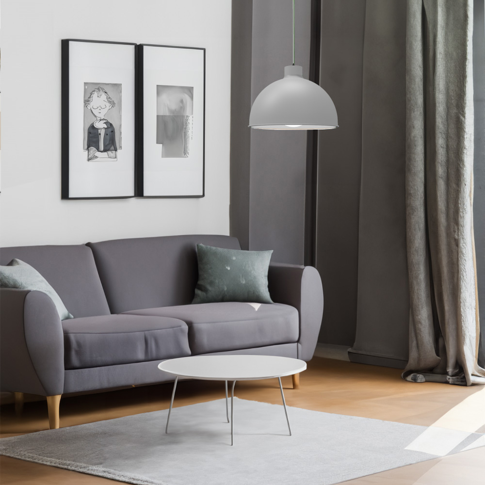 Lámpara colgante 117B gris