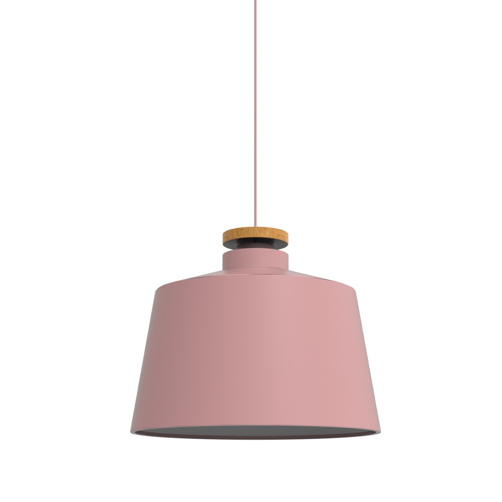 Lámpara colgante 125G rosa