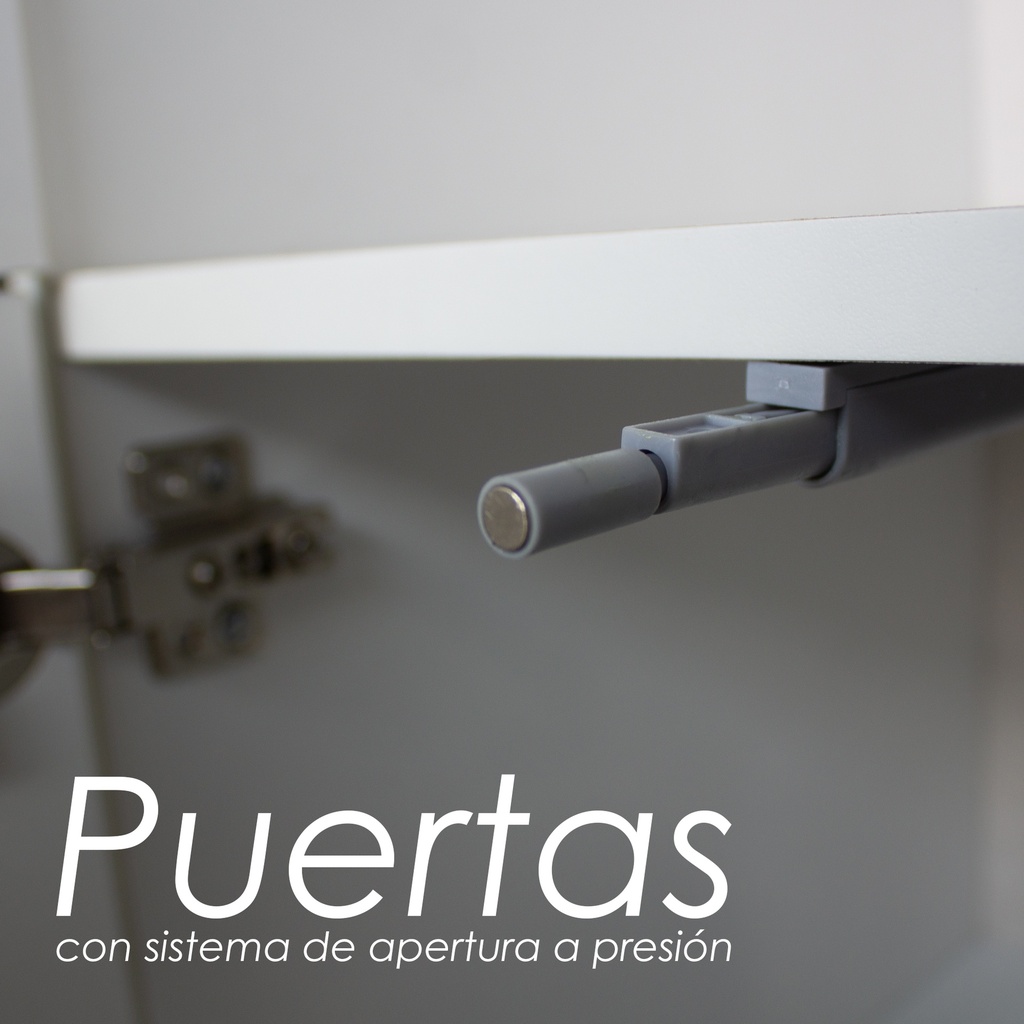 Mueble Organizador Blanco Moderno Multiusos