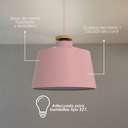 Lámpara colgante 125G rosa