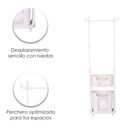 Perchero de Lavandería con Cestas y Ruedas