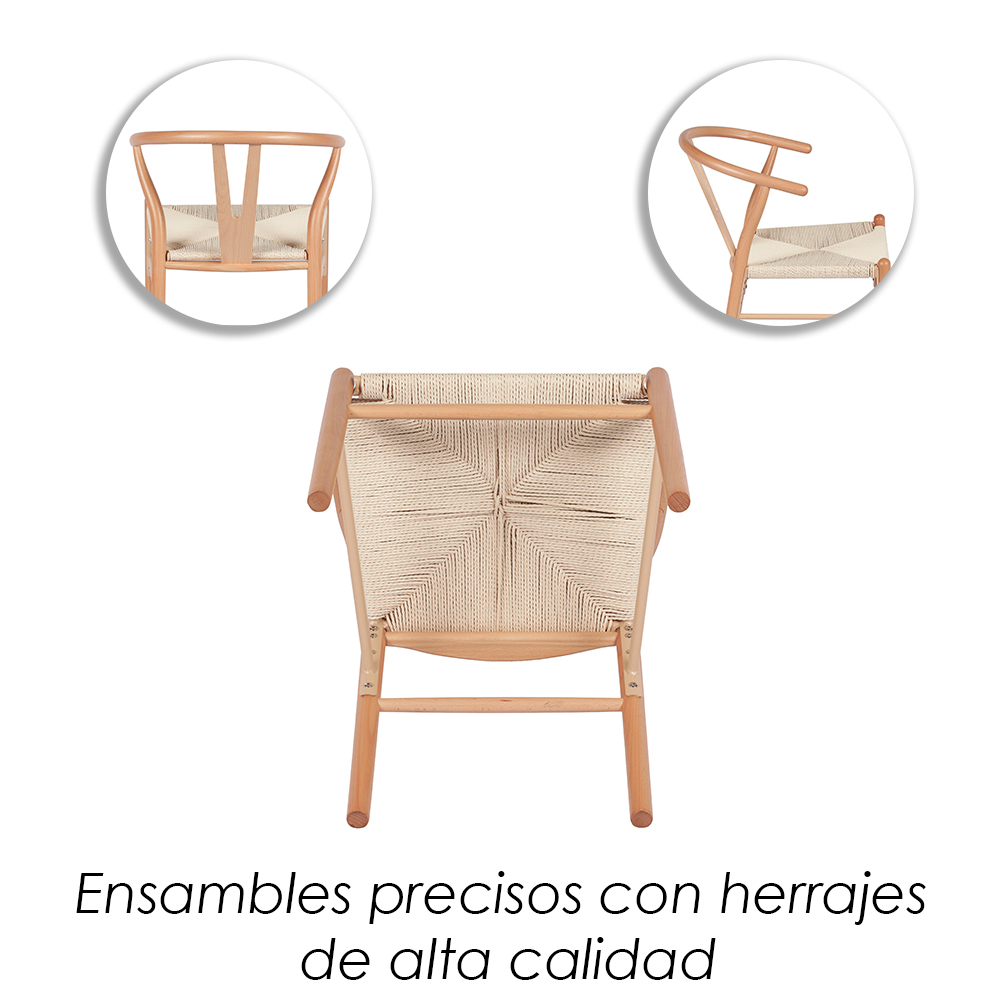  2 sillas de comedor Bone