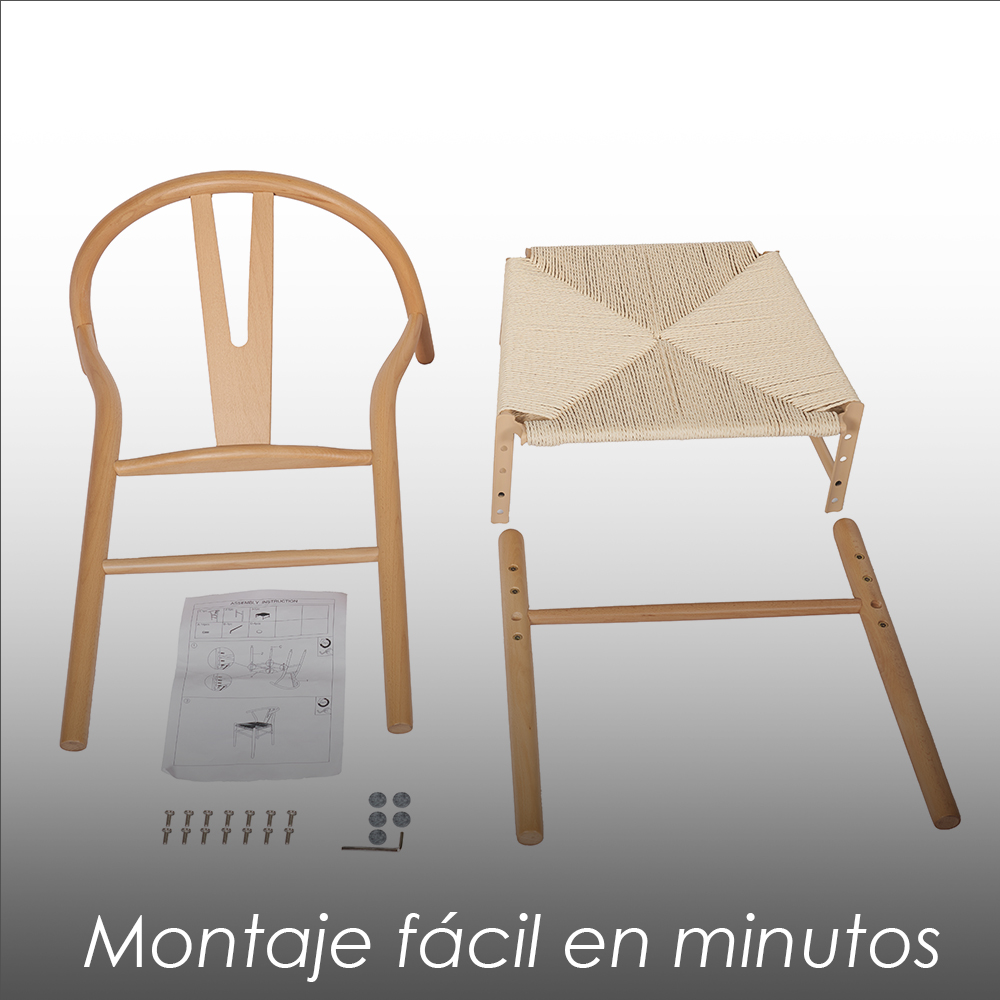 2 sillas de comedor Bone
