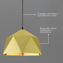 Lámpara colgante 139A Dorado