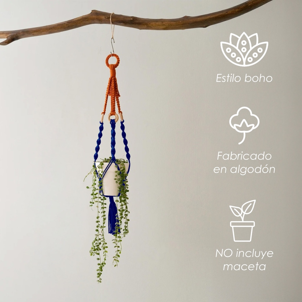 Hanger Boho para maceta