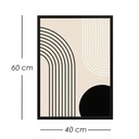 Cuadro decorativo estilo minimalista