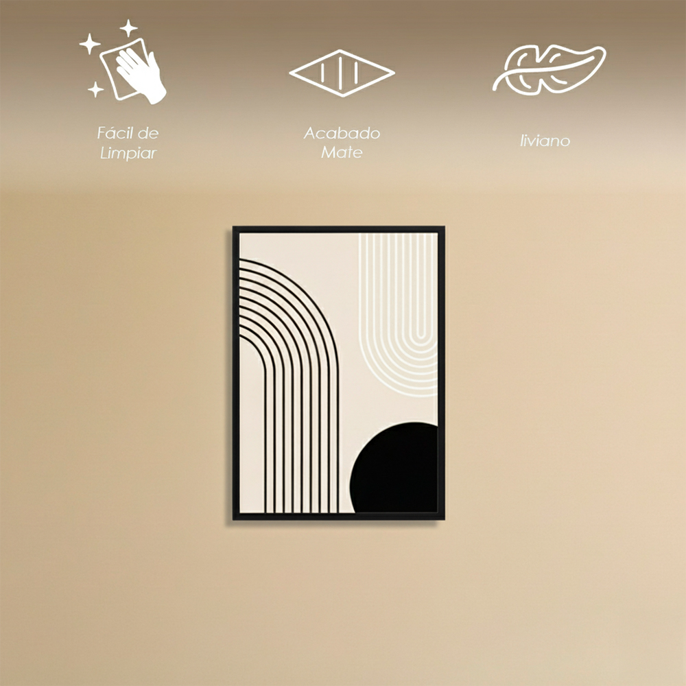 Cuadro decorativo estilo minimalista