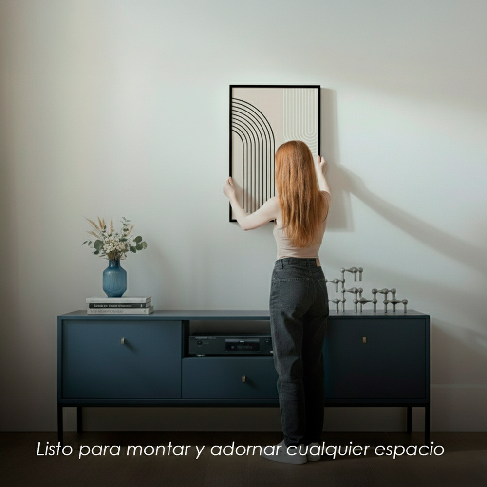 Cuadro decorativo estilo minimalista