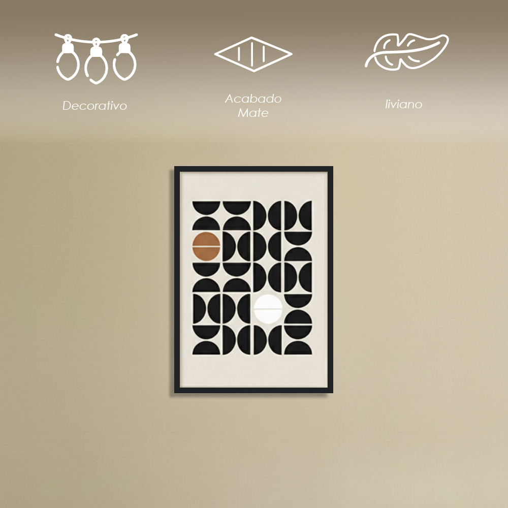 Cuadro decorativo estilo minimalista