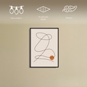 Cuadro decorativo estilo minimalista
