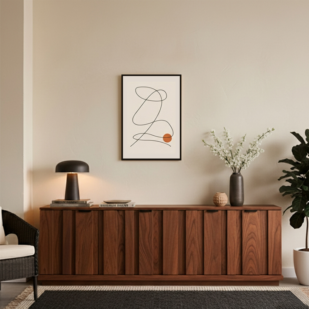 Cuadro decorativo estilo minimalista