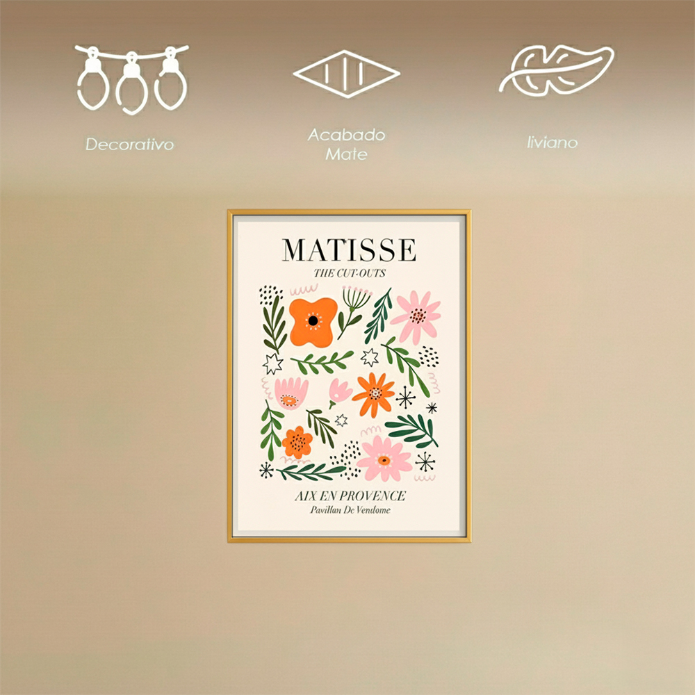 Cuadro decorativo estilo Matisse