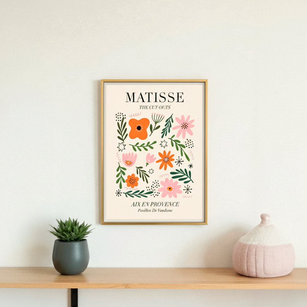 Cuadro decorativo estilo Matisse