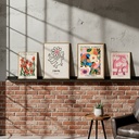 Juego de cuadros decorativos estilo Matisse