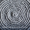 Paquete 4 Manteles Redondos Boho Macramé Gris