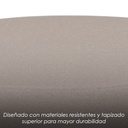 Taburete Redondo Minimalista Moderno Beige