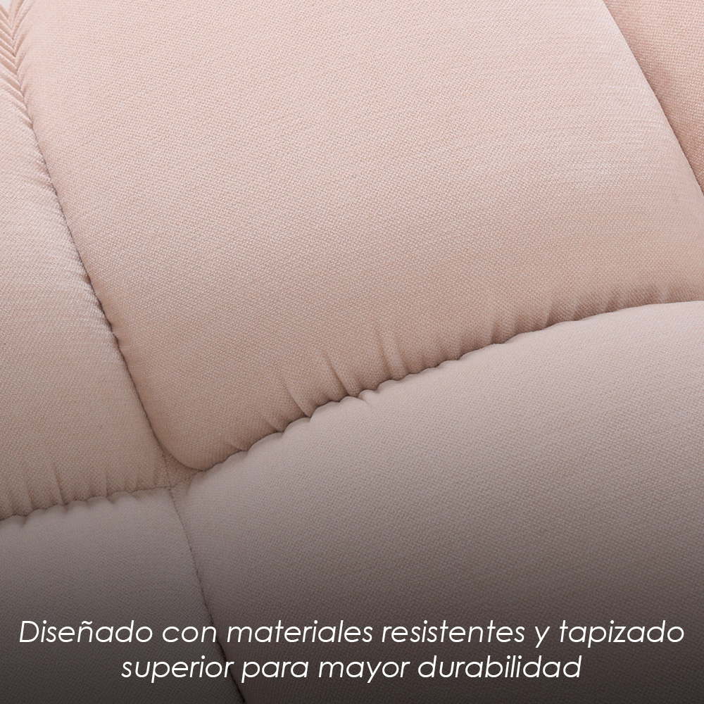 Taburete Tofu Beige Diseño Minimalista 
