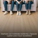 Taburete Minimalista Kioto Beige con Almacenamiento