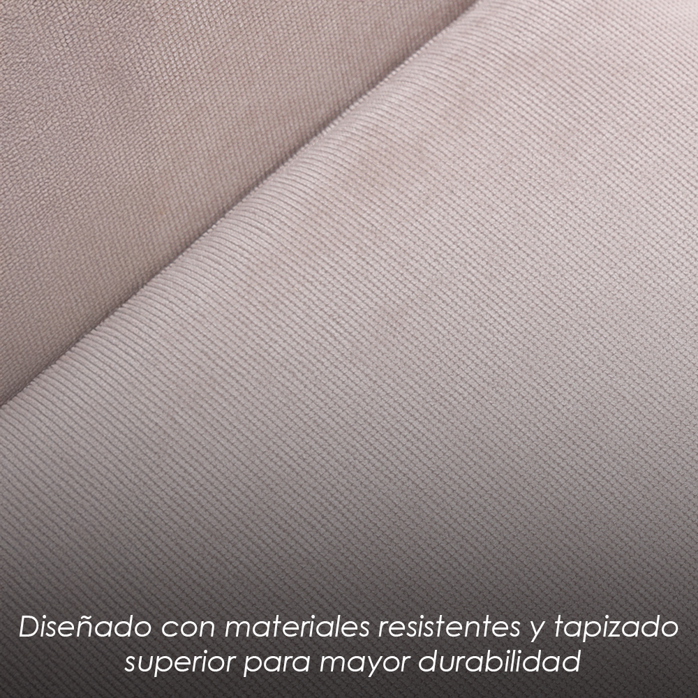 Taburete Minimalista Kioto Beige con Almacenamiento