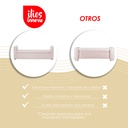 Taburete Minimalista Kioto Beige con Almacenamiento