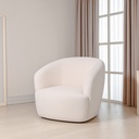 Sillón Moderno Giratorio Osaka Beige