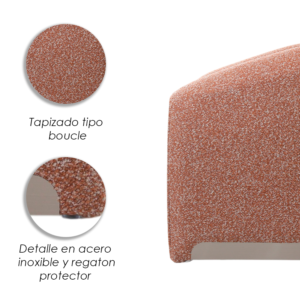 Sillón Individual Cangrejo Terracota