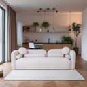 Sofá Gaia Beige 3 Plazas