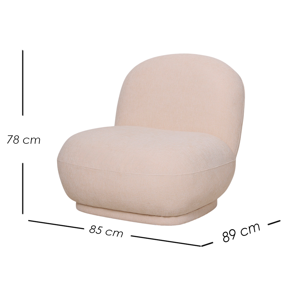 Sillón Individual Pacha Beige