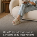 Sofá Bold Curvo Blanco 3 Plazas